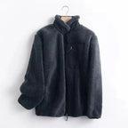 Giacca Unisex in Sherpa Fleece con Zip