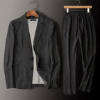 Completo Elegante in Lino da Uomo – Stile Raffinato per le Giornate Estive