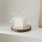 Candela BubbleGlow ANFINITE in Cera di Soia