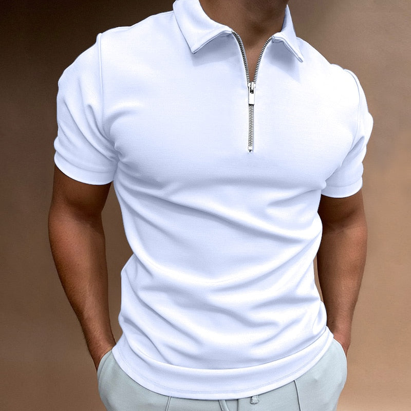 Polo con Zip ANFINITE da Uomo