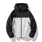 Giacca Impermeabile Uomo con Cappuccio – Antivento Leggera per Trekking e Outdoor