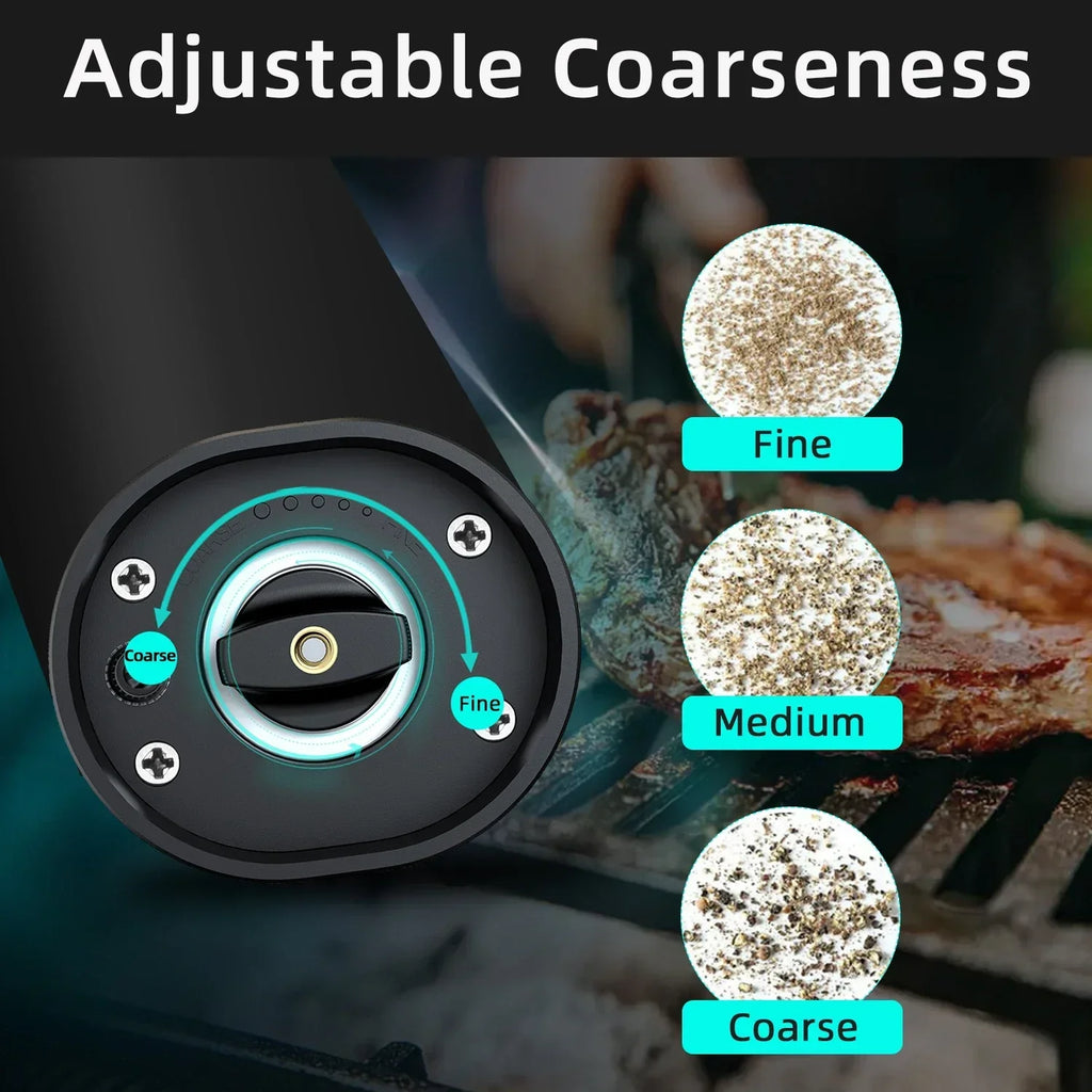 Set di Macinini Elettrici per Pepe e Sale - SpiceLite