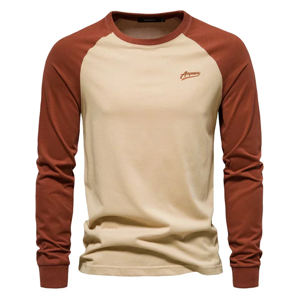 Maglia Uomo Raglan a Maniche Lunghe