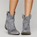 Stivali Western Donna in Camoscio ANFINITE