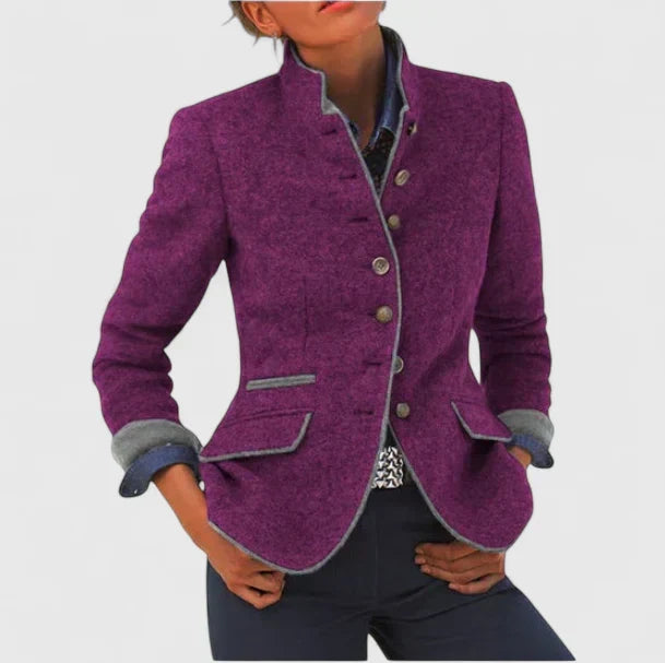 Cárdigan elegante de mujer con botones