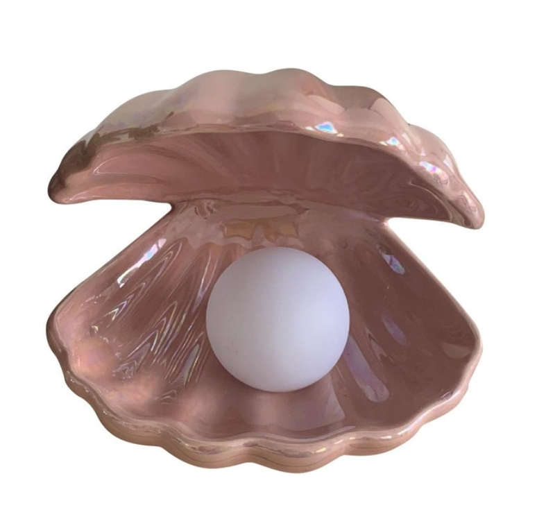 Lampada Conchiglia ANFINITE Chelly Chic con Perla Luminosa