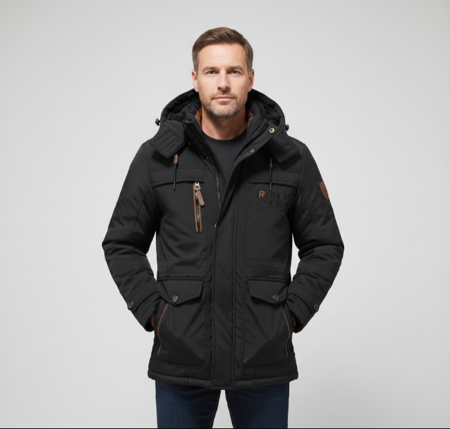 ANFINITE - Foret Jakke | Vandtæt & Vindtæt | Perfekt til Efterår og Vinter