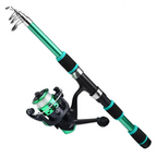 Set di Canna da Pesca Telescopica | Compatto, Leggero e Perfetto per Viaggi e Attività all'Aperto