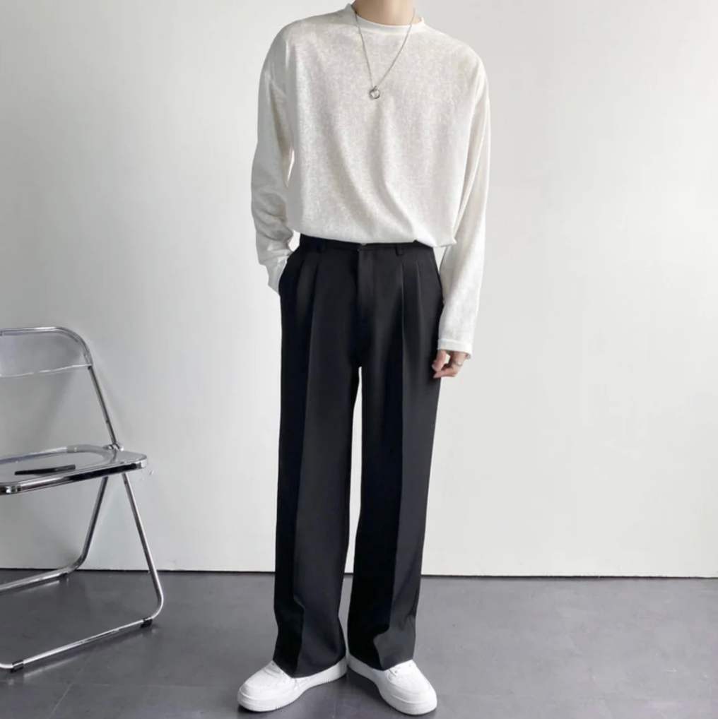 Pantaloni Uomo Marco con Pince