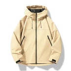 Giacca Impermeabile Uomo con Cappuccio – Antivento Leggera per Trekking e Outdoor