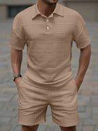 Completo Polo Casual da Uomo – Comfort Quotidiano e Stile Moderno