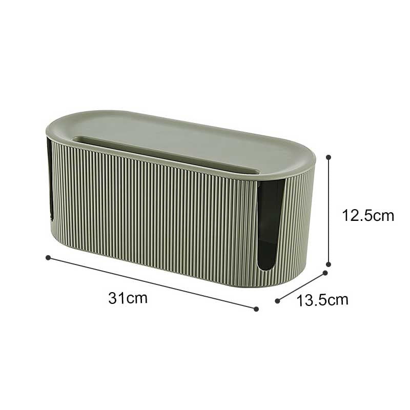 Design Opbevaringsboks | Organizer til Kabler, Adaptere og Stikdåser