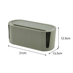 Design Opbevaringsboks | Organizer til Kabler, Adaptere og Stikdåser