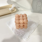Candela BubbleGlow ANFINITE in Cera di Soia