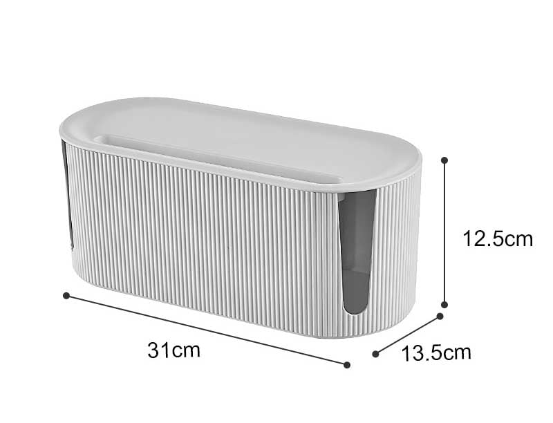 Scatola di Design per Stoccaggio | Organizer per Cavi, Adattatori e Prese