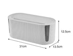 Scatola di Design per Stoccaggio | Organizer per Cavi, Adattatori e Prese