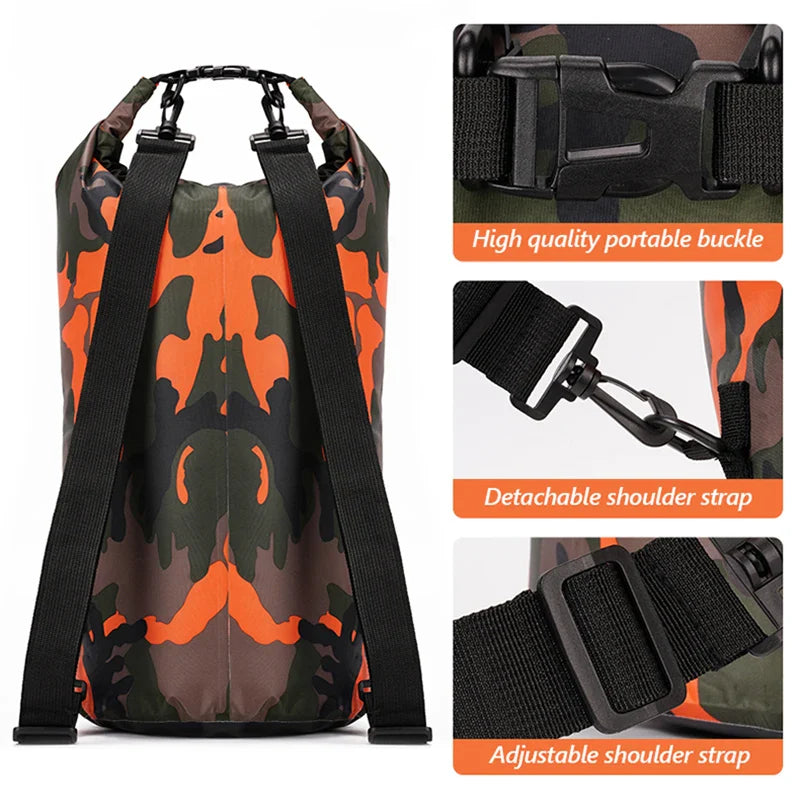 Waterproof Backpack with Moisture/Dry Divider - AquaVault