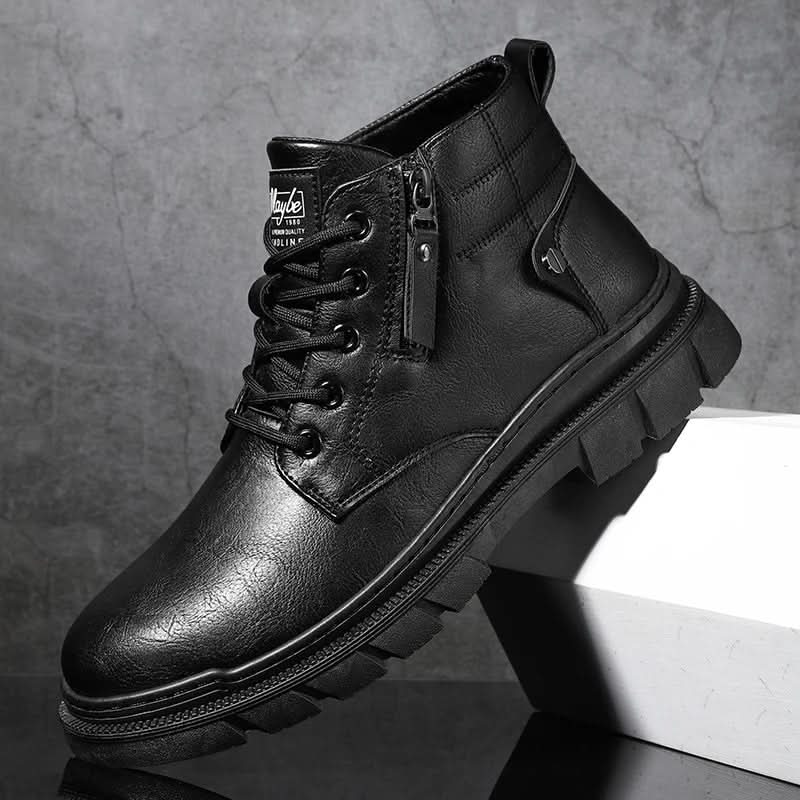 Botines Chelsea retro de hombre con horma ancha
