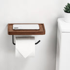 Porta Carta Igienica in Legno | Elegante & Funzionale