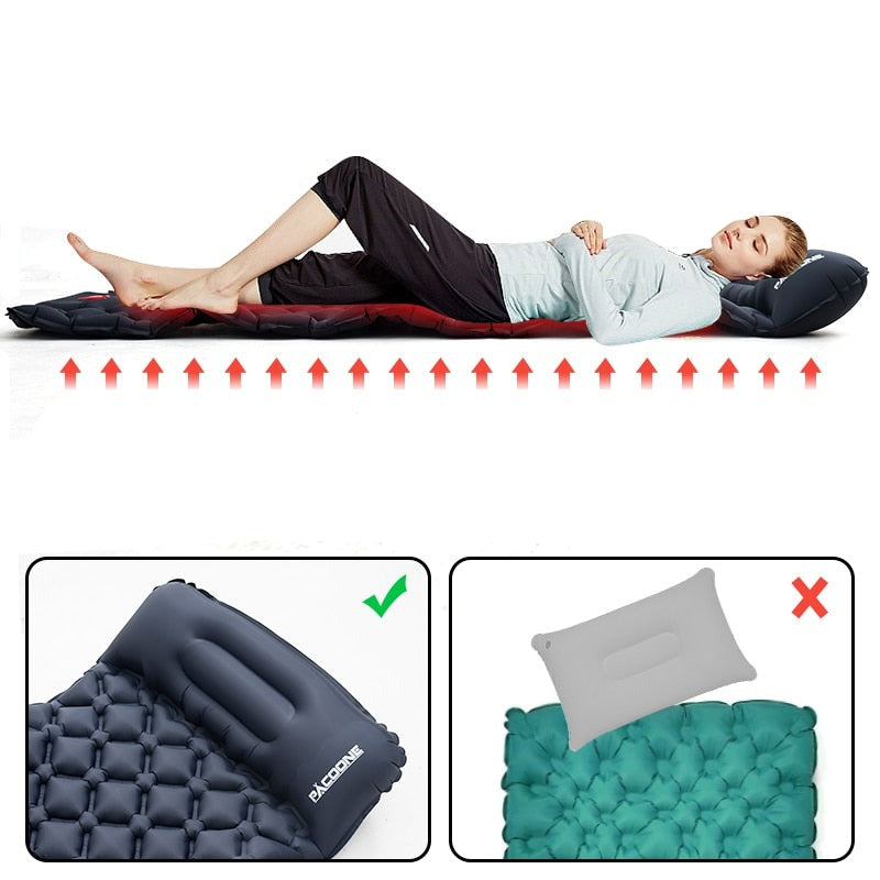 Materassino Impermeabile ad Ultrasuoni con Pompa Integrata - AirRest