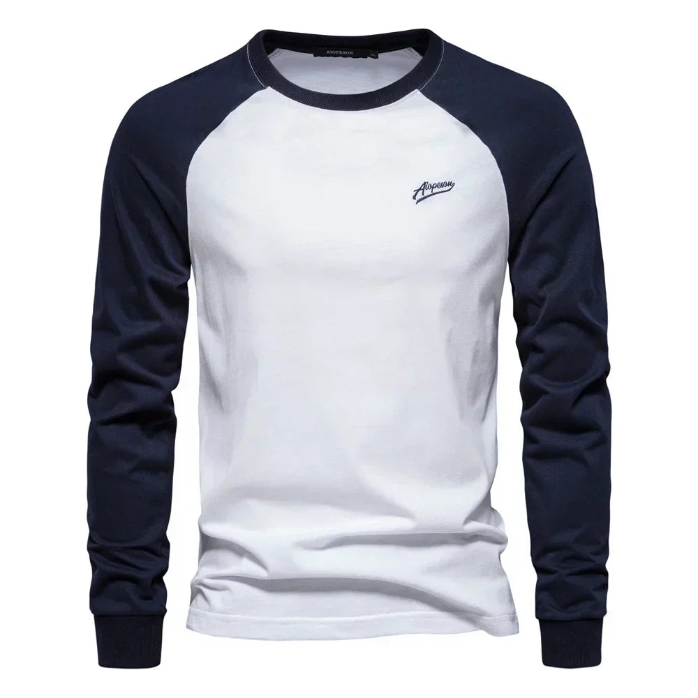Maglia Uomo Raglan a Maniche Lunghe