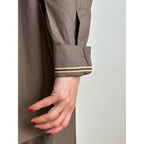 Camicia Oversize Donna Silhouette Classica Stile Comfort