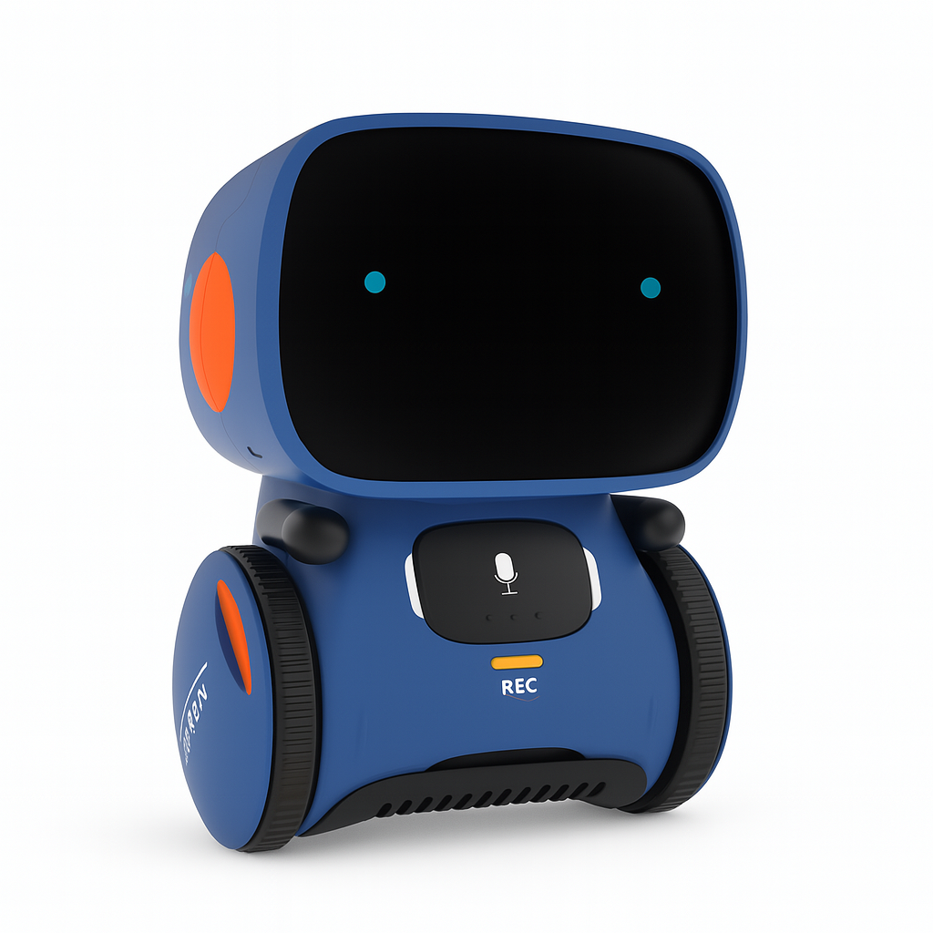 Robot Interattivo per Parlare e Imparare per Bambini – Giocattolo Educativo Intelligente con Voce, Musica e Giochi