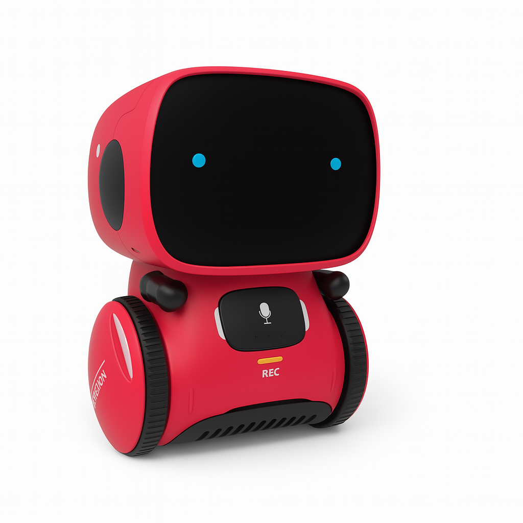 Robot Interattivo per Parlare e Imparare per Bambini – Giocattolo Educativo Intelligente con Voce, Musica e Giochi