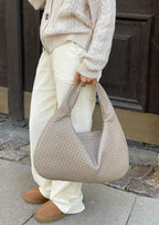 Borsa XL Donna Intrecciata in Ecopelle