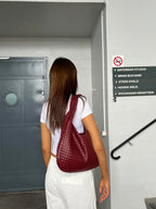 Borsa XL Donna Intrecciata in Ecopelle