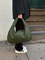 Borsa XL Donna Intrecciata in Ecopelle
