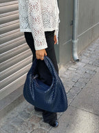 Borsa XL Donna Intrecciata in Ecopelle