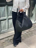 Borsa XL Donna Intrecciata in Ecopelle