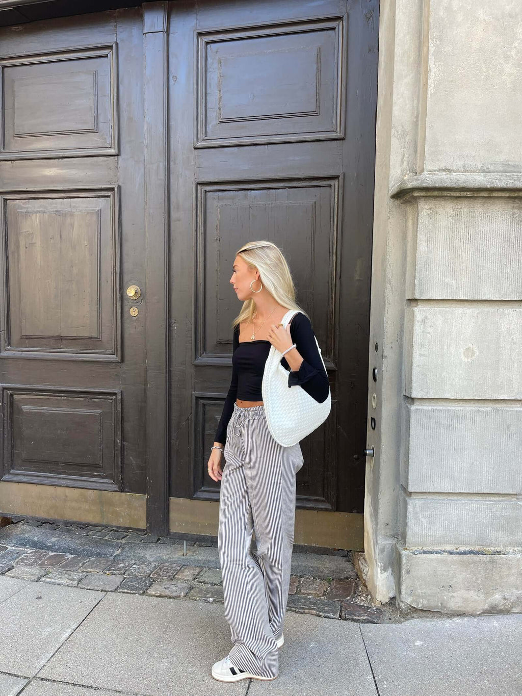 Borsa XL Donna Intrecciata in Ecopelle