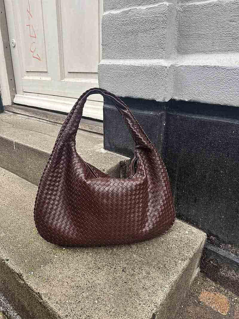 Borsa XL Donna Intrecciata in Ecopelle