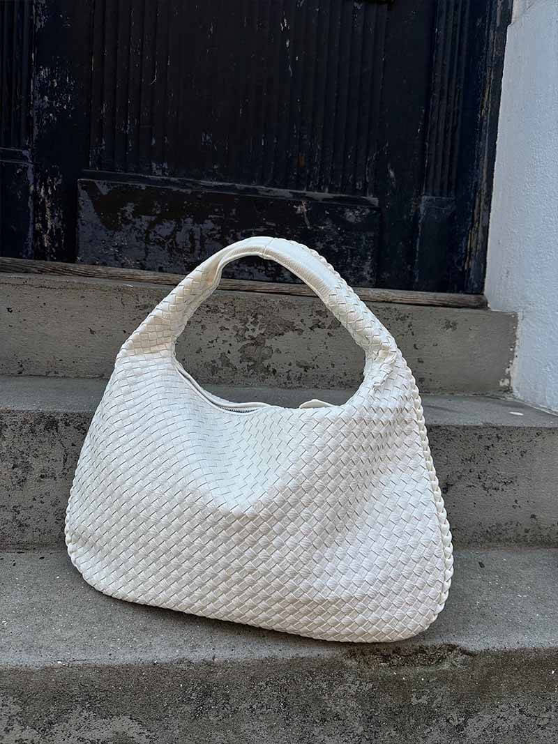 Borsa XL Donna Intrecciata in Ecopelle