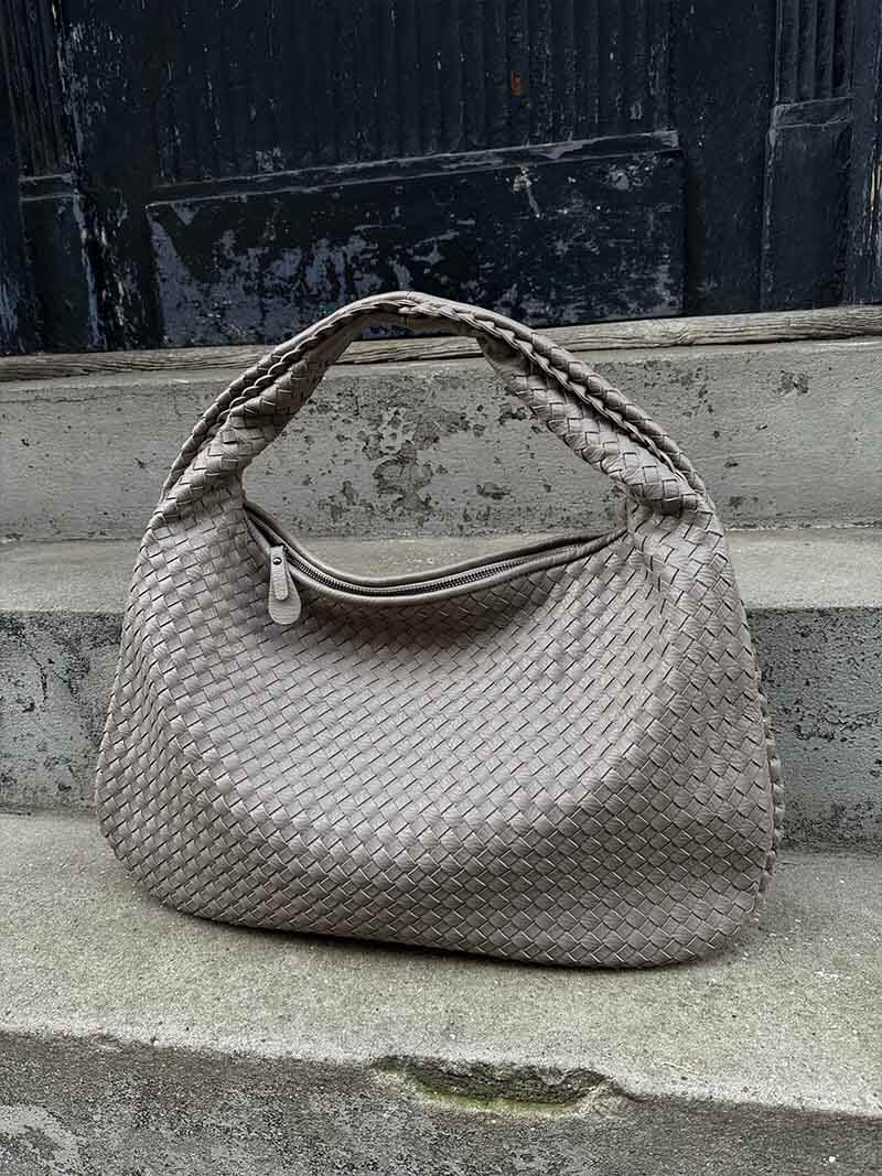 Borsa XL Donna Intrecciata in Ecopelle