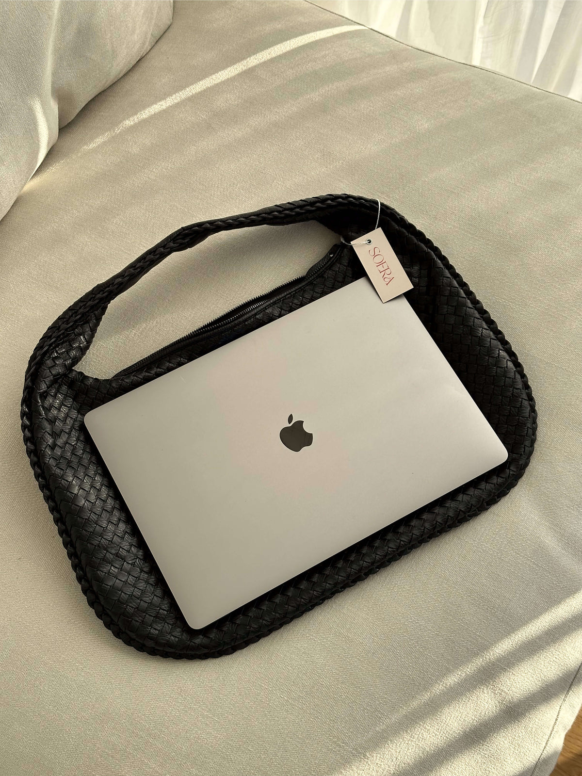Borsa XL Donna Intrecciata in Ecopelle