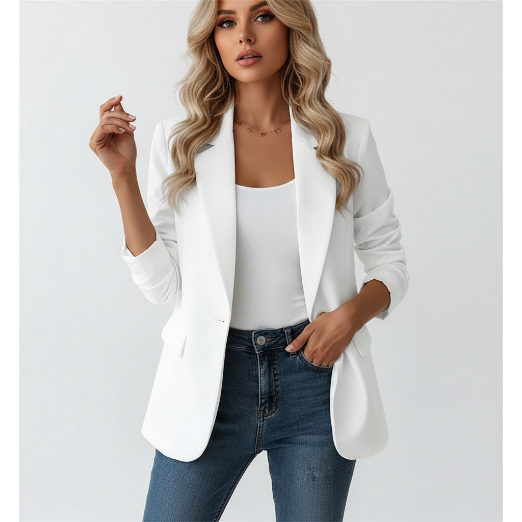 Blazer Donna Sartoriale Monopetto