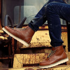 Dustin | Premium Leather Winter Boots