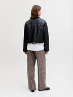 JJXX - Pantaloni da donna a vita alta WideLeg Comfort Style