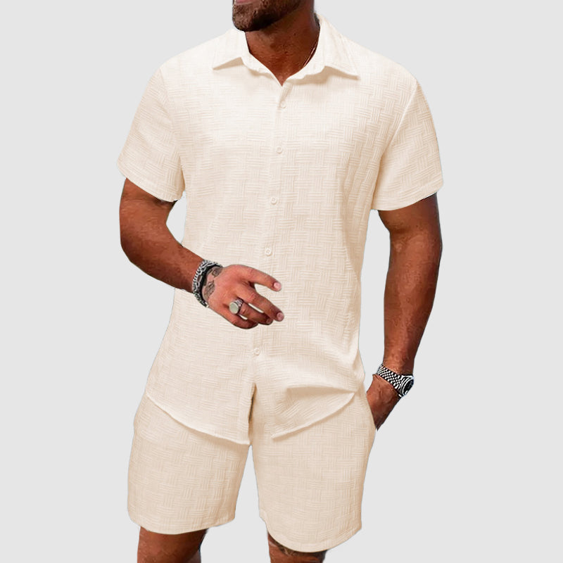 Completo Estivo Uomo 2 Pezzi – Comfort Leggero e Stile Raffinato