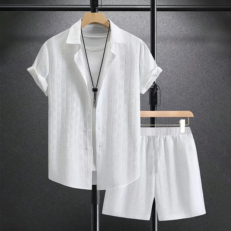 Completo Estivo Uomo 2 Pezzi – Comfort Leggero e Stile Raffinato