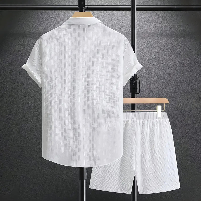 Completo Estivo Uomo 2 Pezzi – Comfort Leggero e Stile Raffinato