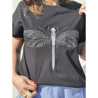 T-Shirt Donna Ricamata Design Comfort Style