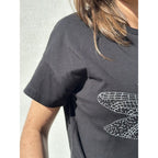 T-Shirt Donna Ricamata Design Comfort Style