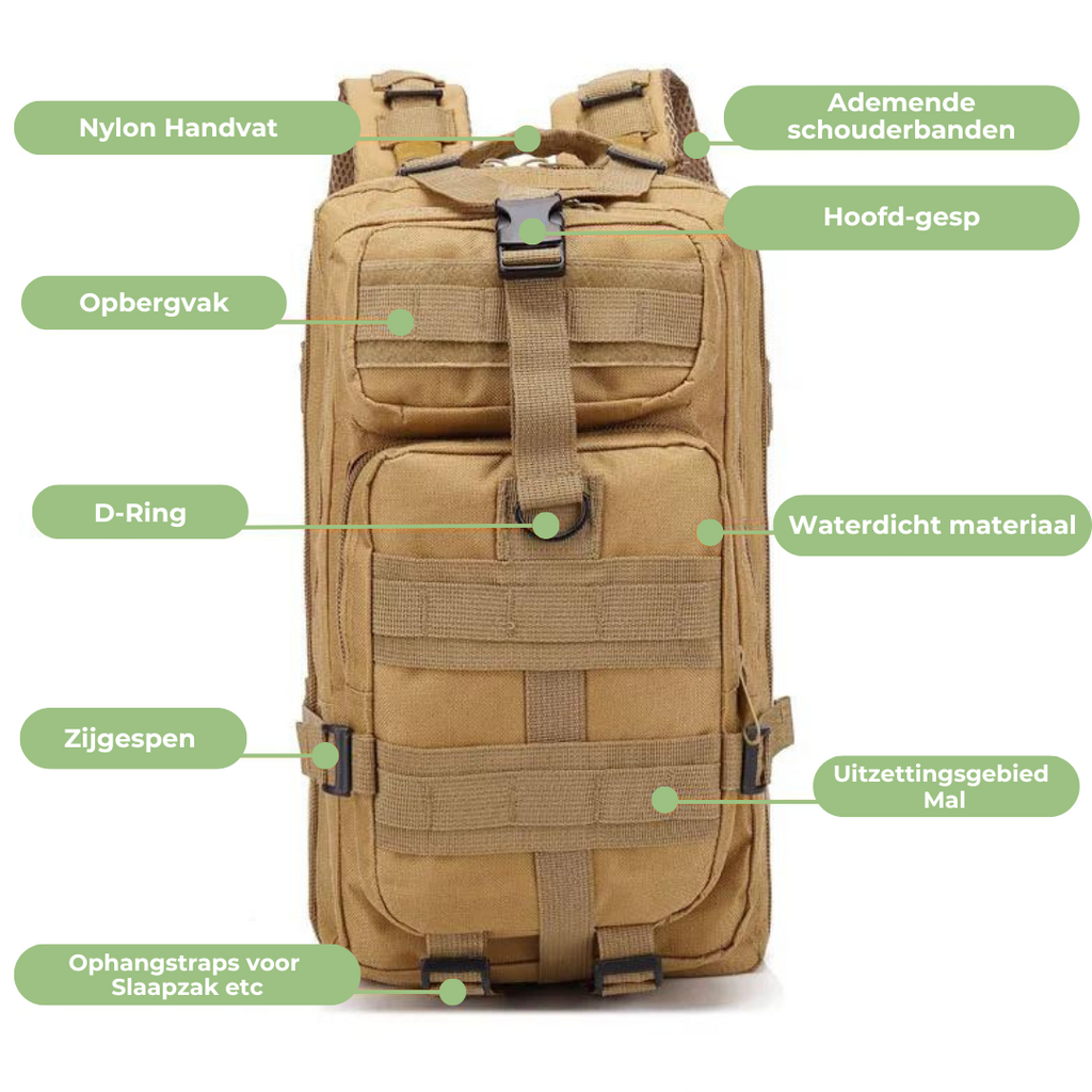 Zaino Tattico AdventureGear ANFINITE