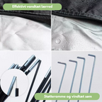 Cykeltelt – Opbevaring til 2 Cykler | Vandtæt & UV-Beskyttet Cykelopbevaring