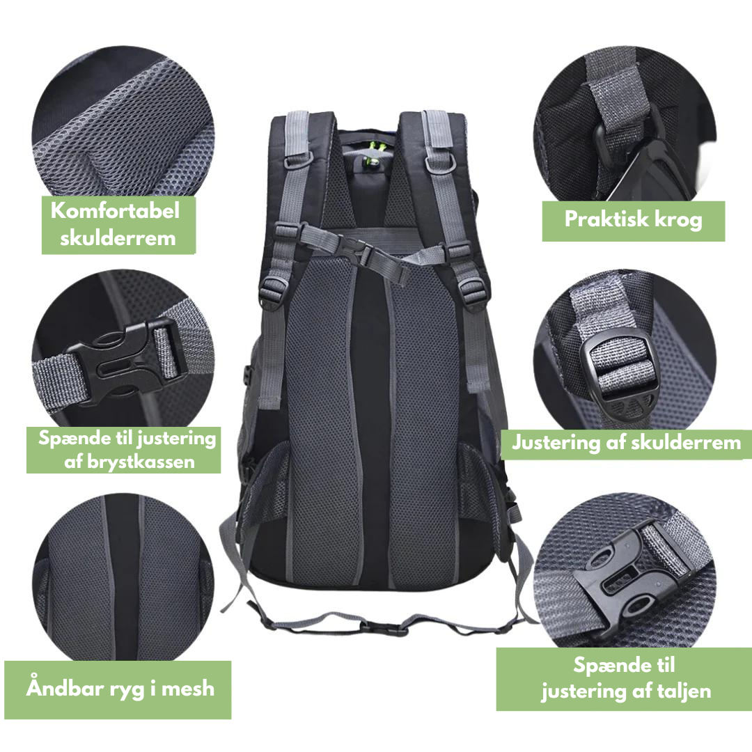 Zaino Impermeabile - Capacità 50L