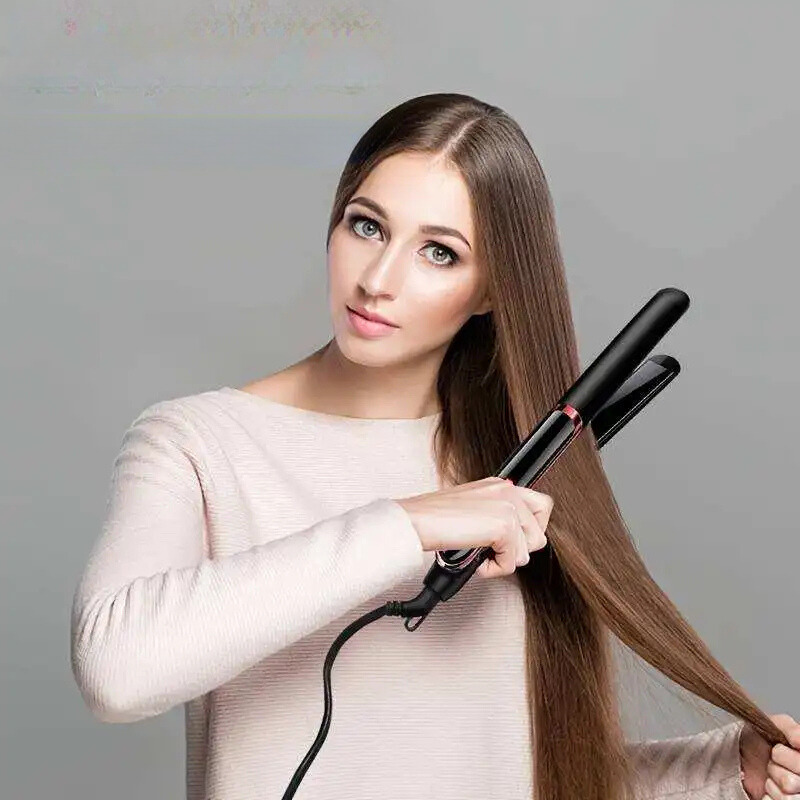 2-in-1 Styler per Capelli – Lisciatura e Ricci con Finitura Anti-Frizz